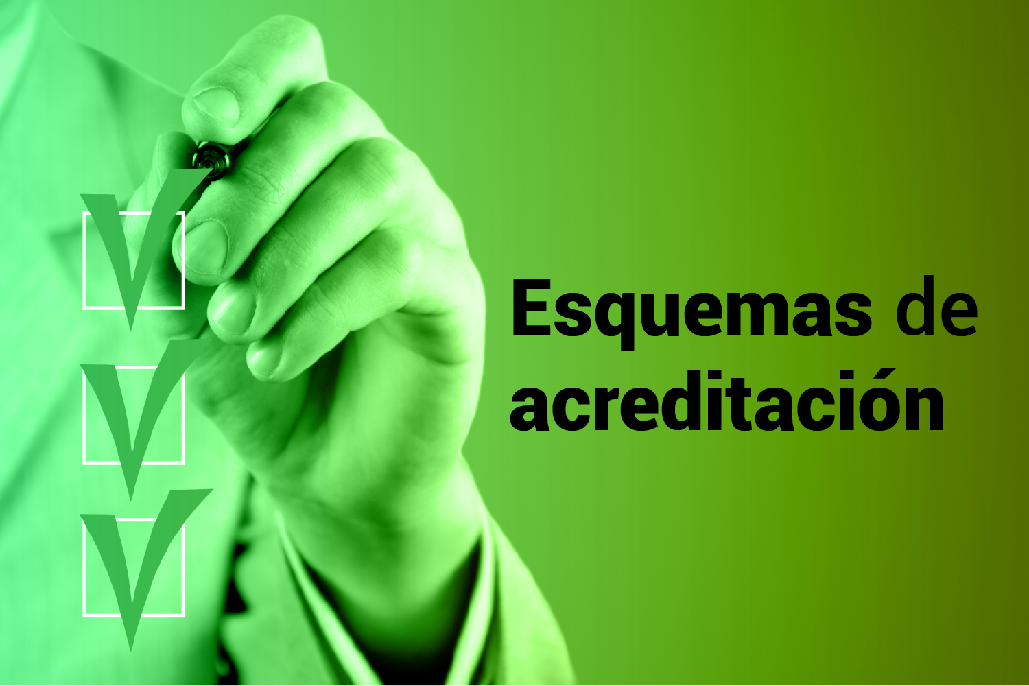 Esquemas de Acreditación (Especialización)